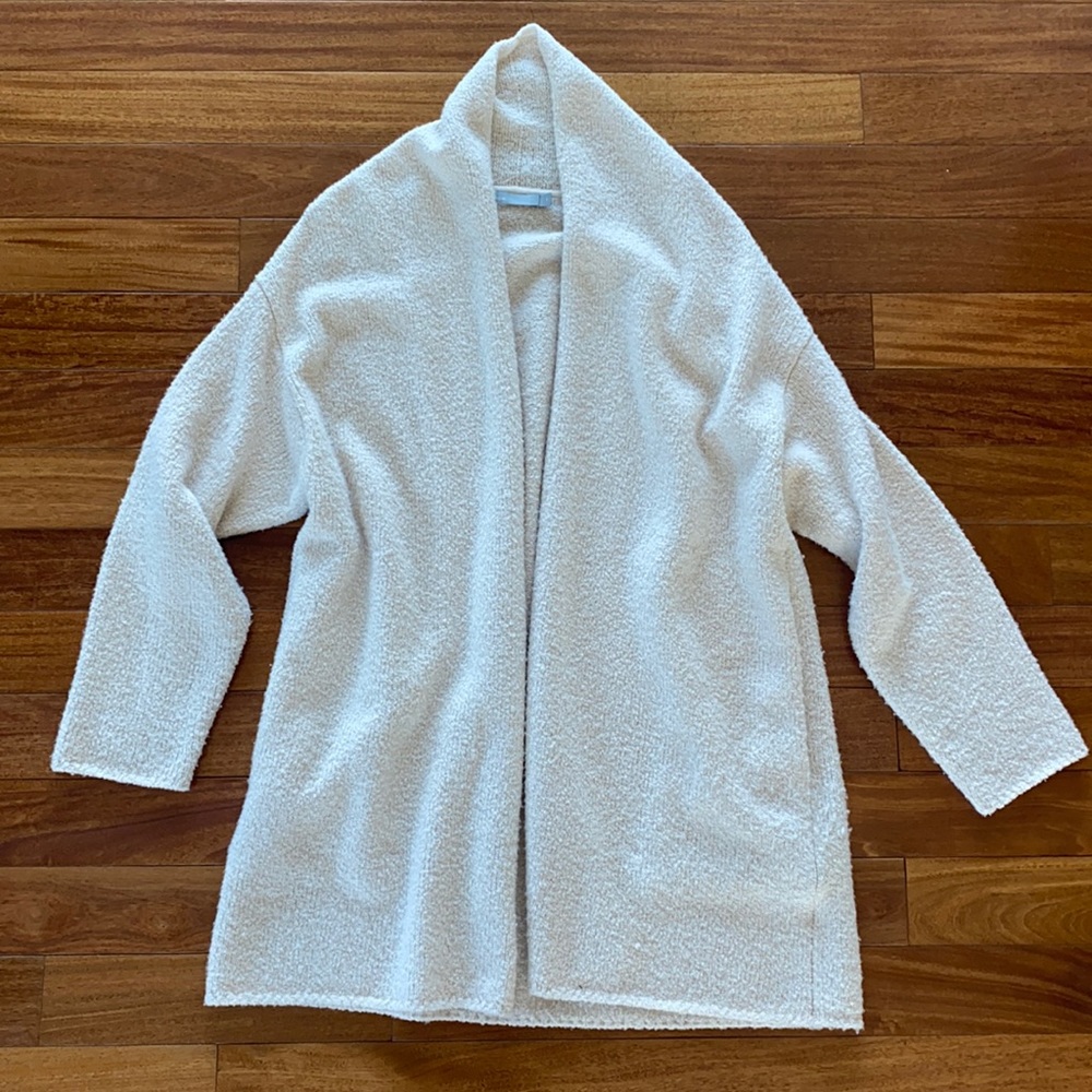 New Vince Boucle Cardigan Coat Sweater XS